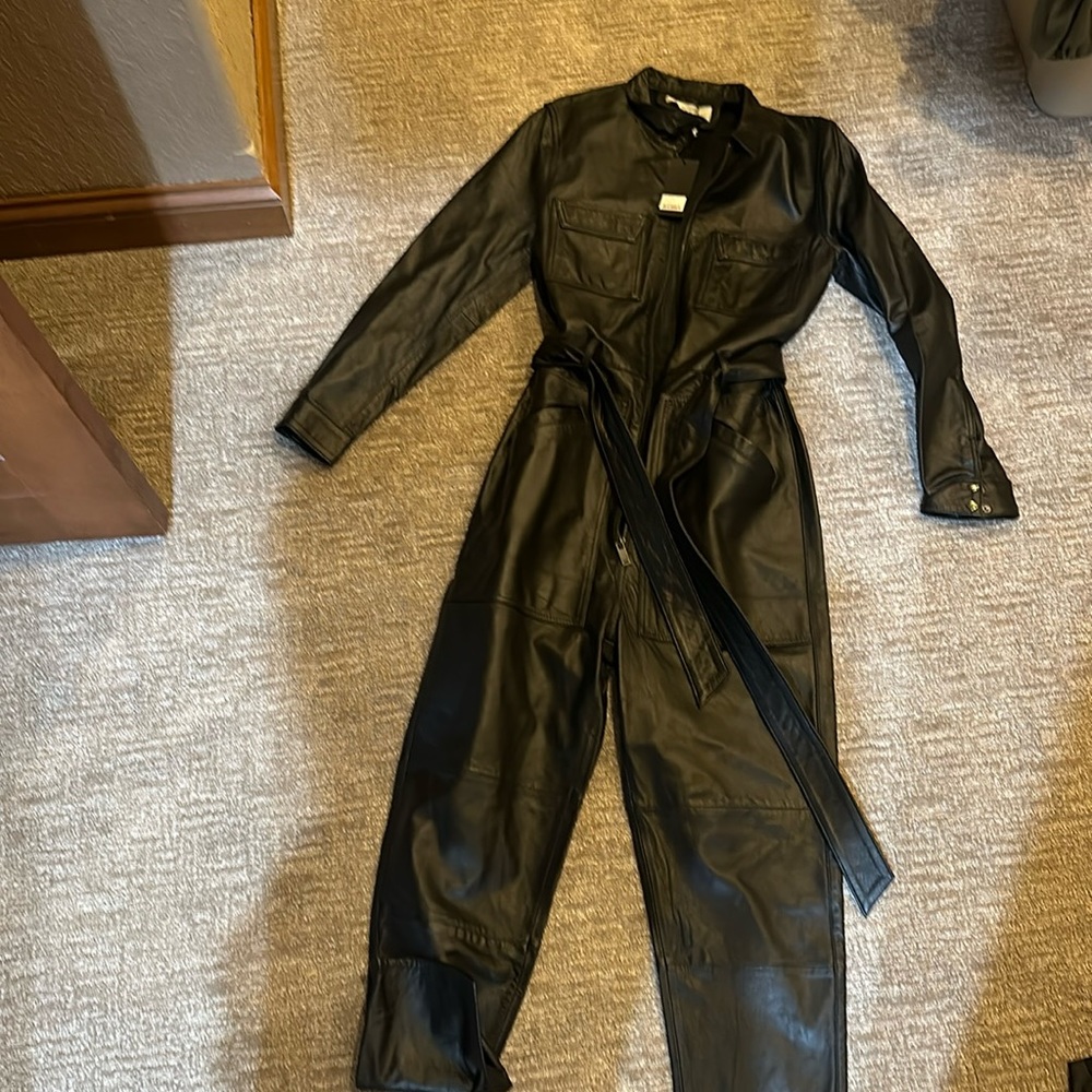 One teaspoon leather jumpsuit